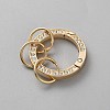 Alloy Rhinestone Spring Gate Rings FIND-WH20004-60G-1