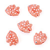 5Pcs Handmade Porcelain Beads PORC-TADJ0001-05G-2