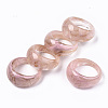 Resin Finger Rings X-RJEW-N033-004-B01-1