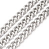 Aluminium Cuban Link Chains CHA-Q001-13P-1