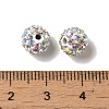 Pave Disco Ball Beads RB-H258-8MM-101-A-2