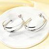 304 Stainless Steel Stud Earrings EJEW-F361-22P-5