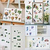 8 Sheets 8 Styles PVC Waterproof Wall Stickers DIY-WH0345-169-6