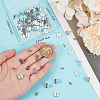 50Pcs 316 Surgical Stainless Steel Stud Earring Settings STAS-BBC0005-58C-3