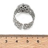 304 Stainless Steel Cuff Ring Components SA-CBA37BC-14C-P-3