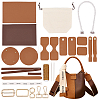 DIY Sew on PU Leather Bucket Bags Kits DIY-WH0304-510B-1