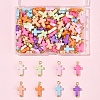 100Pcs Acrylic Pendant PALLOY-FS00039-03-6