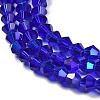 Transparent Electroplate Glass Beads Strands LS-EGLA-A039-T4mm-L06-3