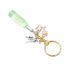 Resin & Glass & Alloy Keychain KEYC-JKC01158-04-4