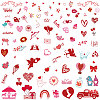 8 Sheets 8 Styles PVC Waterproof Wall Stickers DIY-WH0345-188-1
