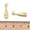 Brass Pendants KK-Q006-12G-2