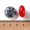 Two-tone Opaque Acrylic Beads AC-CBAA26B-18-3