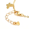 Butterfly Charm Necklace and Bracelets SJEW-JS01215-10