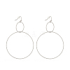 304 Stainless Steel Dangle Earrings X-EJEW-L237-02P-1