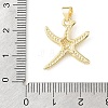 Brass Enamel Pendants KK-CBA6938-16G-4