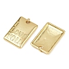 Brass Pendants KK-S526-53G-2