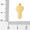 304 Stainless Steel Pendants STAS-F315-02G-3