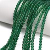 Natural Green Onyx Agate(Dyed & Heated) Beads Strands G-C262-B06-4mm-2