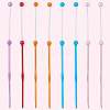 8Pcs 5 Colors DIY Alloy Beadable Crochet Hooks AJEW-CP0006-89-7