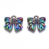 Rainbow Color Alloy Pendants & Link Connectors PALLOY-S180-146-NR-3