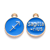 Alloy Enamel Pendants LS-ENAM-S124-01A-02F-1