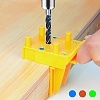 Plastic Woodworking Doweling Jig TOOL-WH0018-71-5
