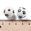 Dog Theme Wood Beads WOOD-M011-05A-01-3