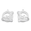 Non-Tarnish 201 Stainless Steel Pendants STAS-N098-268P-1