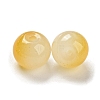 Two Tone Spray Painting Glass Beads GLAA-L046-03A-2