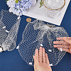 Polyester Mesh Bridal Veils AJEW-WH0470-10A-3