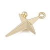 Golden Alloy Pendants PALLOY-U003-09G-09-2