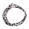 Natural Purple Fluorite Beads Strands G-RM2025-32A-04-5