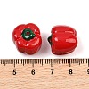Opaque Resin Imitation Vegetable Beads RE-CBAC4C7-01B-3