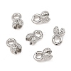SHEGRACE Brass Bead Tips XGRQ6M319-915P-2