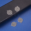 Tibetan Style Alloy Links connectors PALLOY-SC0001-30MAS-5