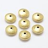 Brass Textured Beads KK-J270-52C-1
