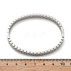 304 Stainless Steel Watch Band Bangles for Women BJEW-Z092-03P-6
