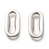 Non-Tarnish 201 Stainless Steel Linking Rings STAS-Z031-09P-1