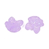 Frosted Transparent Acrylic Beads X1-OACR-P029-18B-04-2