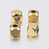 Ion Plating(IP) 304 Stainless Steel Beads X-STAS-F135-07G-6x6mm-2