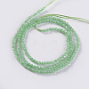 Glass Beads Strands EGLA-E057-02A-09-2