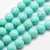 Natural Magnesite Beads Strands G-E384-01-10mm-2