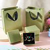 3Pcs Square Paper Jewelry Display Cases CON-TA0001-39E-01-8