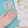 90Pcs 9 Styles Brass Slide On End Clasp Tubes KK-WR0001-36S-3