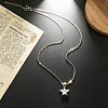 Star Alloy Pendant Cable Chain Necklaces FS-WGF86FC-03-1