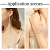 72Pcs 12 Styles ABS Plastic Imitation Pearls Charms/Connector Charms FIND-TA0003-16-8