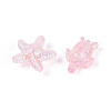 Ocean Theme Transparent Acrylic Beads TACR-T028-69-01E-4