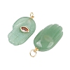 Natural Green Aventurine Pendants X-G-Z134-05A-2