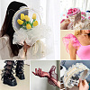 5 Yards Polyester Ruffled Ribbon OCOR-TA0001-60A-7