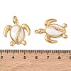 304 Stainless Steel Enamel Pendants STAS-Q119-10D-G-3